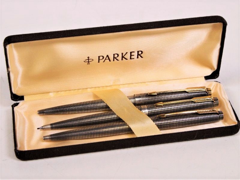 Sterling zilveren Parker Cisele pennenset